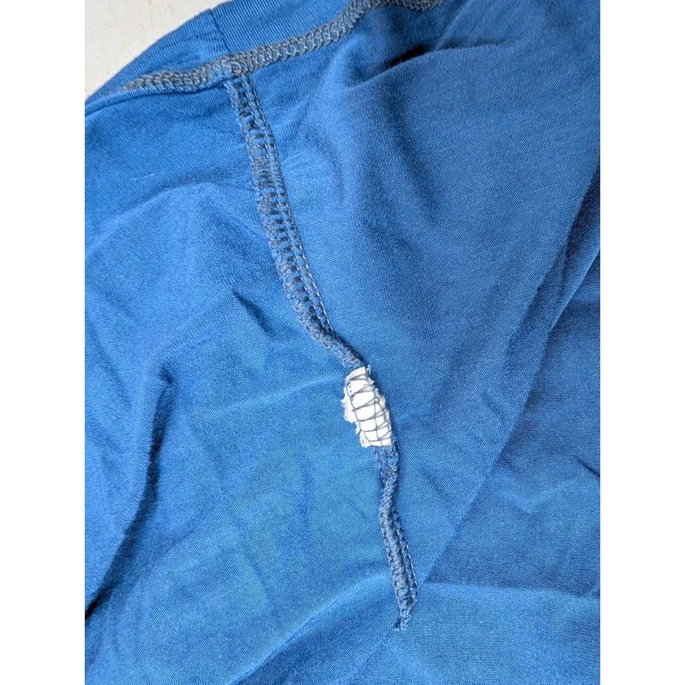 Ekouaer Pajama Set Women's XS Sleepwear Loungewear Long Sleeve Top & Pants Blue‎